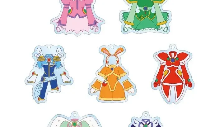 『コレクター・ユイ』オリジナルグッズが受注開始！衣装アクリルキーホルダーやモチーフ柄の折りたたみミラーなど